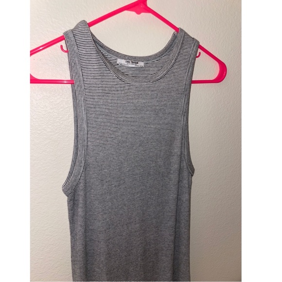 Long Gray European Style Bodycon Dress - Picture 3 of 7